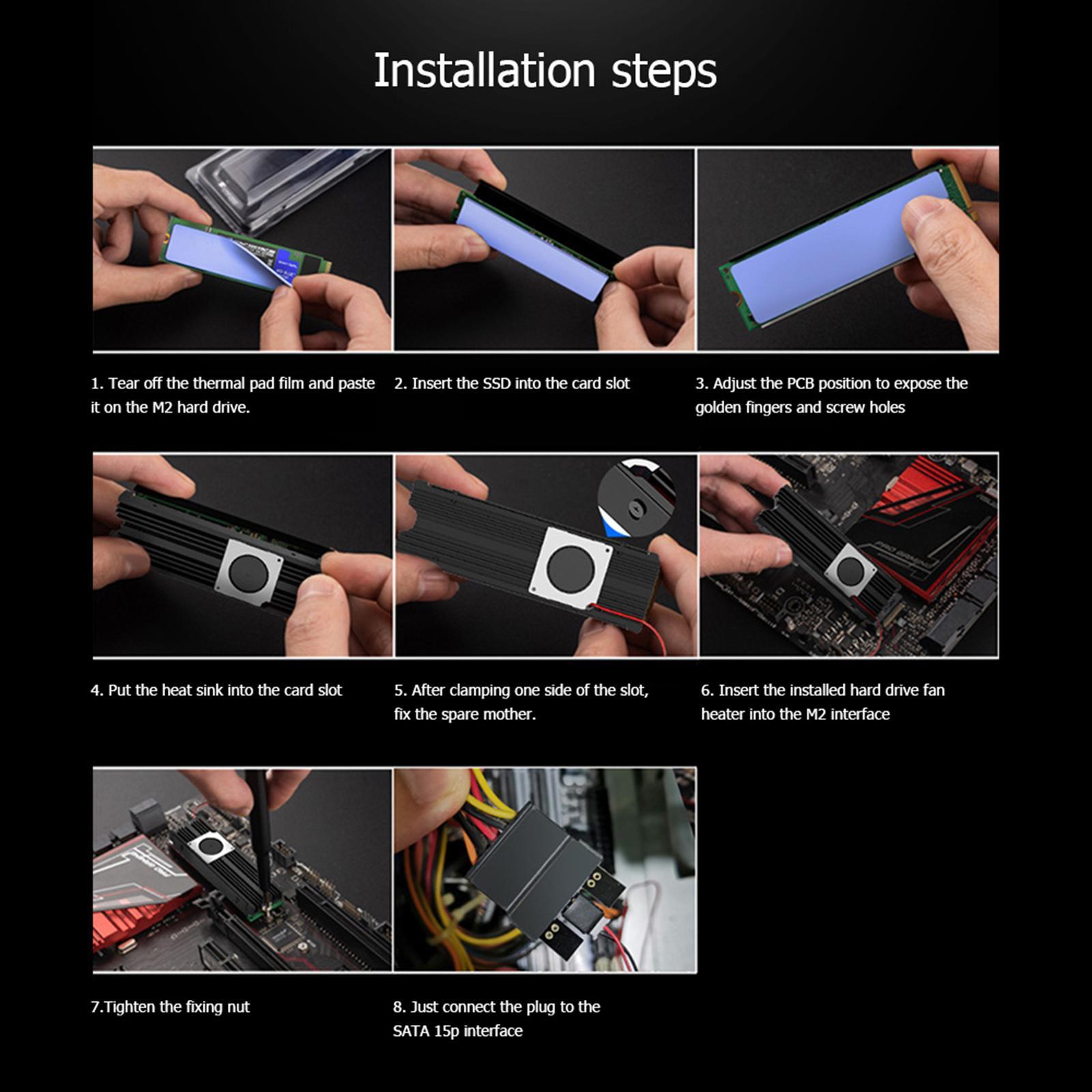 With Cooling Fan  for M.2   SSD