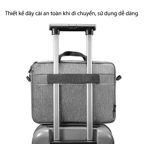 TÚI XÁCH TOMTOC (USA) SHOULDER BAG DÀNH CHO MACBOOK 15″16″, bảo vệ hoàn hảo chống va đập và trầy xước - hàng chính hãng