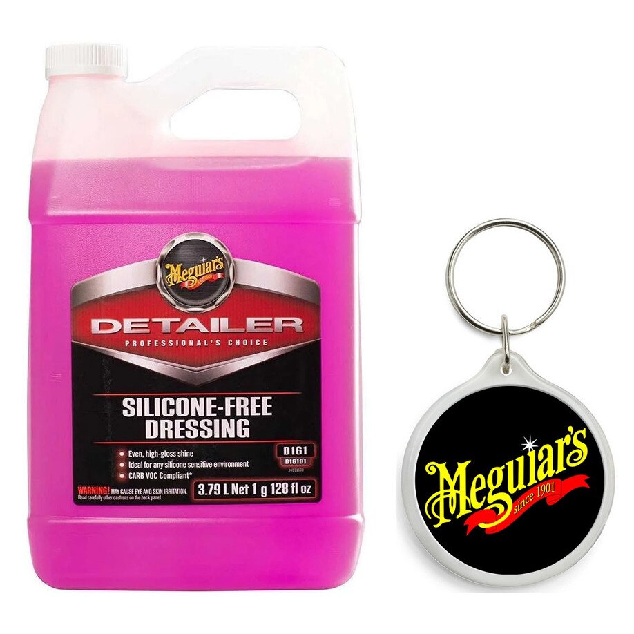 Meguiar's Dưỡng đen nhựa, cao su khoang máy, ngoại thất ô tô không chứa silicone - Silicone Free Dressing D16101 - 3.79L