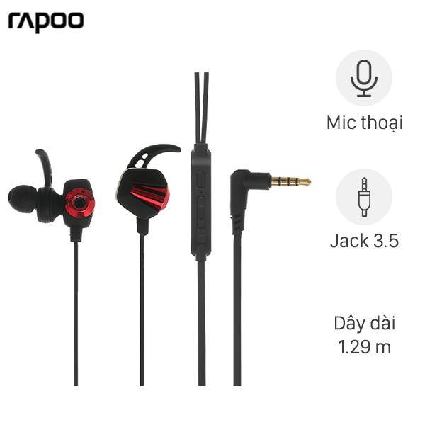 Tai nghe Có Dây EP Gaming Rapoo VM150 - Hàng Chính Hãng