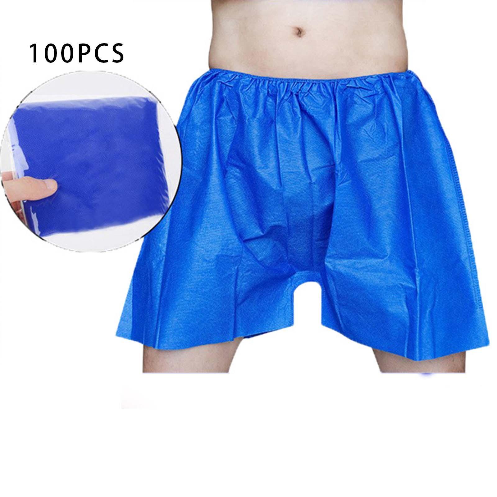 100Disposable Briefs Shorts Underwear for Men Panties Briefs SPA Underpants