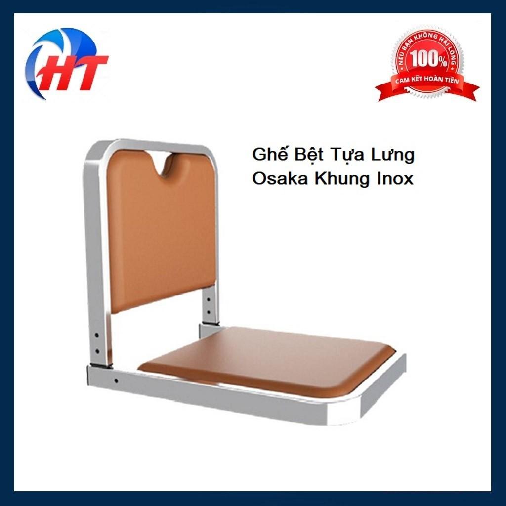 Ghế Bệt Tựa Lưng Osaka Khung Inox - Siêu Bền - Siêu Đẹp Phong Cách Nhật Bản