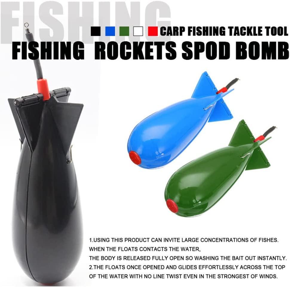 5 máy nạp câu cá, người giữ mồi ， hình thức tên lửa câu cá ， thu hút hệ thống làm tổ cho thực phẩm cá chép cho công cụ cung cấp mồi phụ kiện