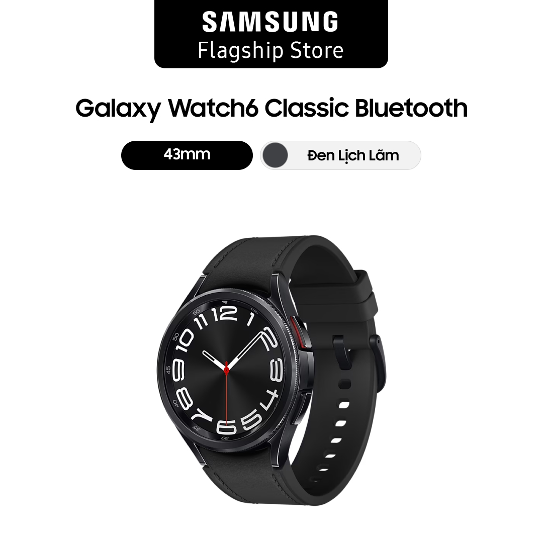 Đồng hồ Samsung Watch6 Classic 43mm BT - Hàng chính hãng