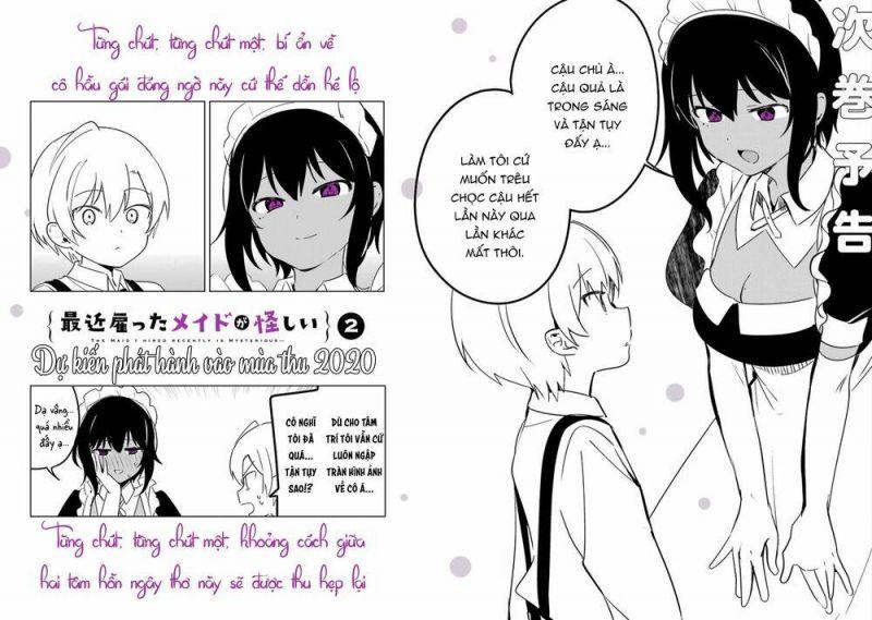 Saikin Yatotta Meido ga Ayashii chapter 4.1 8