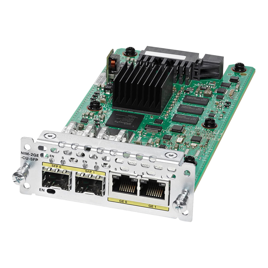 Card Mạng Cisco NIM-2GE-CU-SFP - Hàng Nhập Khẩu