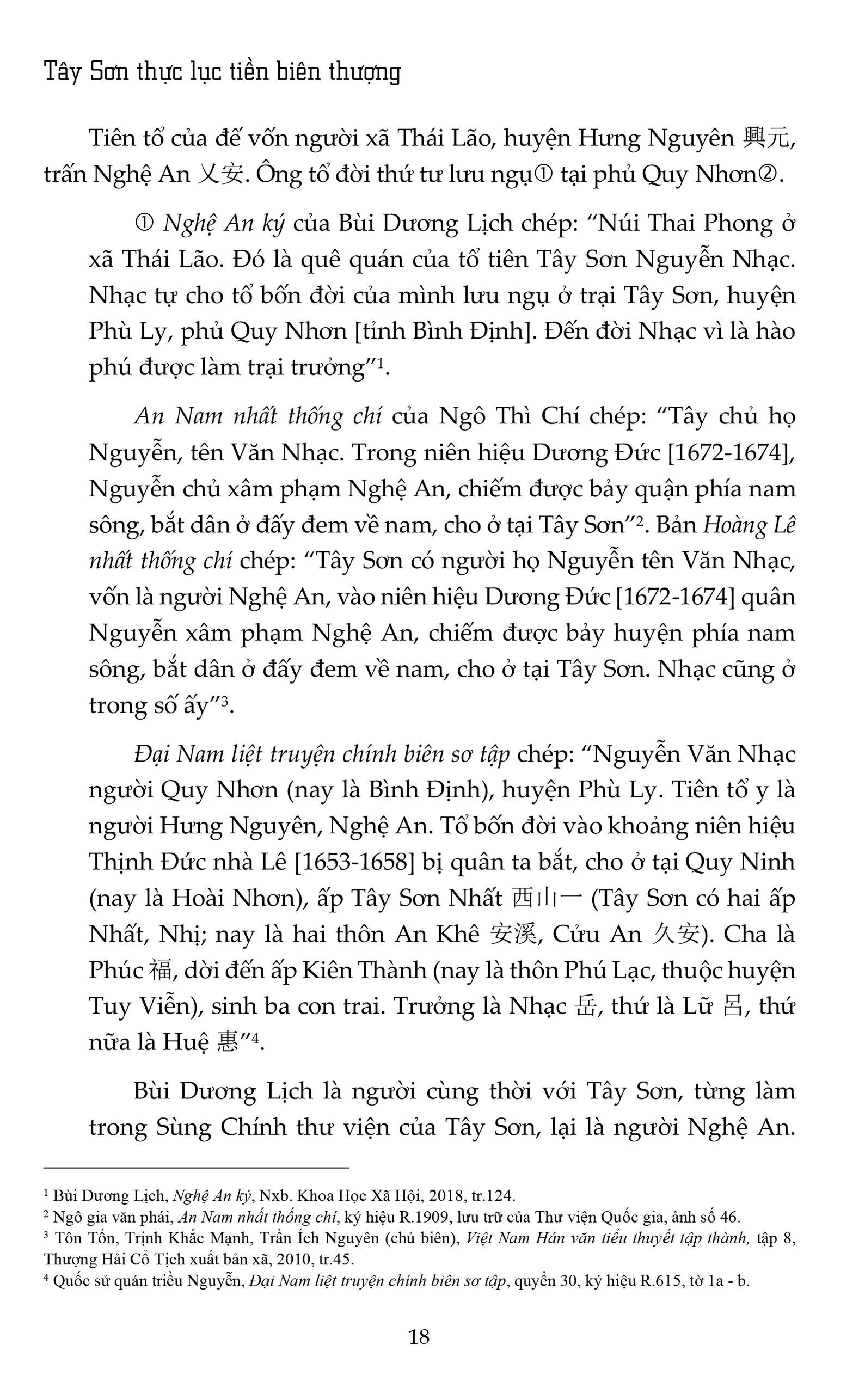 Sách - Tây Sơn Thực Lục - Trần Hoàng Vũ (tập biên)