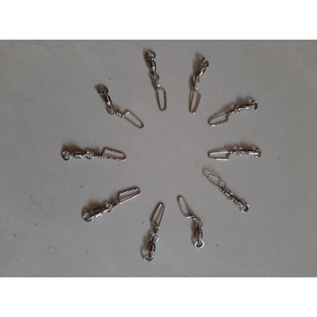 Combo 100 chiếc khóa inox chất lượng cao