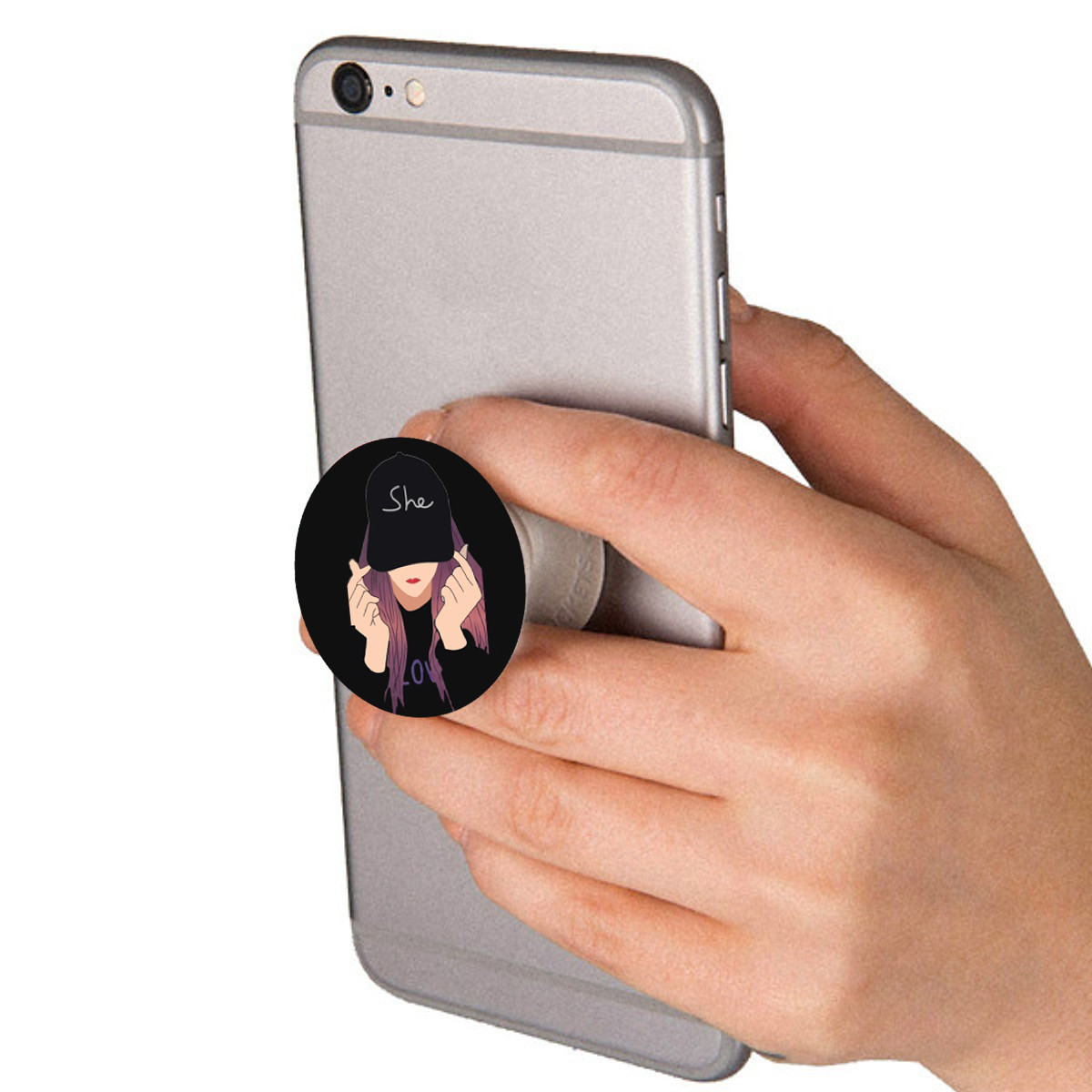 Combo 2 giá đỡ điện thoại - Popsocket cặp đôi Anh và Em cute - dễ thương - độc lạ - Hàng chính hãng