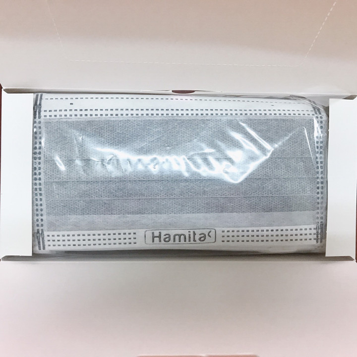 Khẩu trang y tế than hoạt tính Hamita 4 lớp Hàng xuất khẩu Model H80+ _ ISO13485, CE, FDA