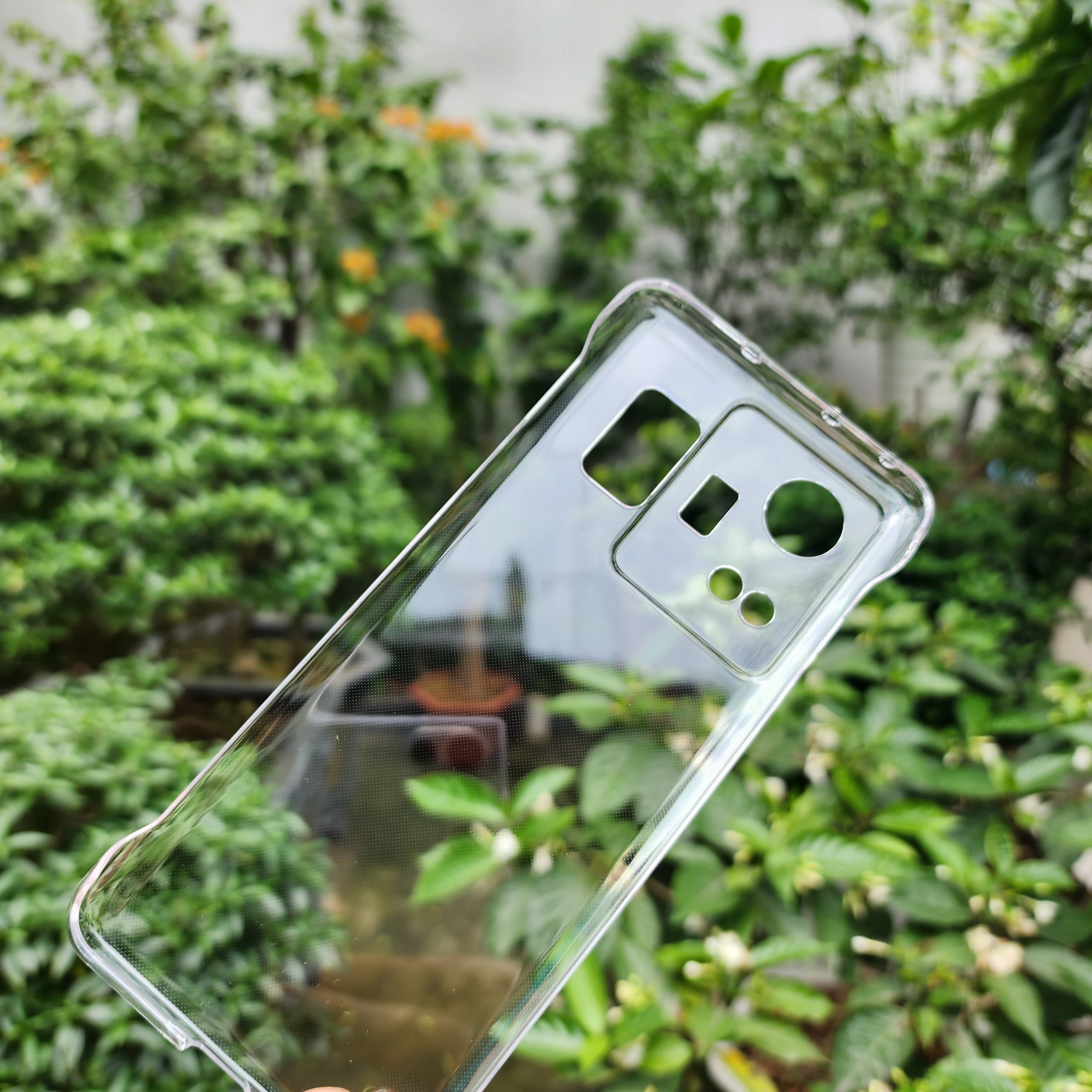 Ốp Lưng KHÔNG VIỀN Cho Realme GT Neo 5 5G Trong Suốt, Nhựa PC Cứng Mỏng, Không Ố Vàng Bảo Vệ Camera
