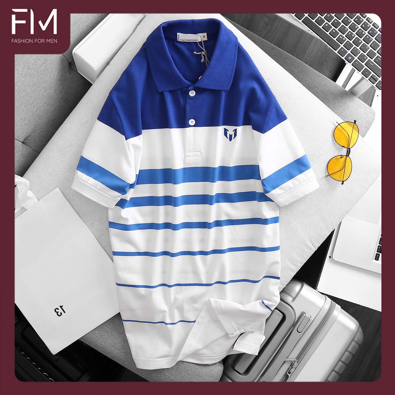 Áo Polo nam cổ bẻ ngắn tay, chất liệu cao cấp, thoáng mát, bền màu, thiết kế trẻ trung – FORMEN SHOP – FMPS144