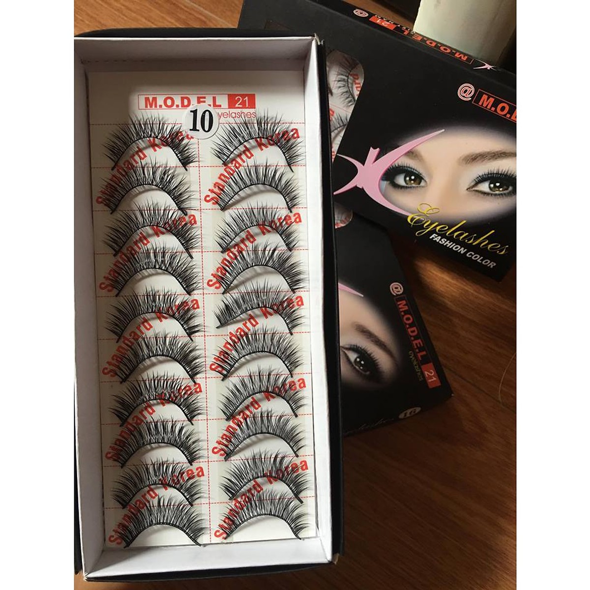 Mi giả tự nhiên cho đôi mi quyến rũ Eyelashes số 09