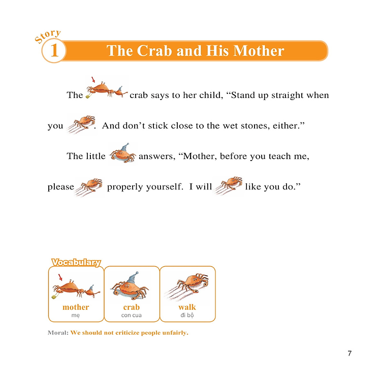 Learn English With Fables 1 - Học Tiếng Anh Qua Truyện Ngụ Ngôn - Tập