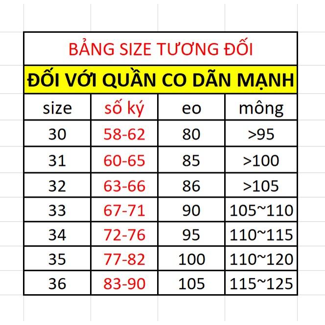 Quần bò ngố / lửng BIGSIZE lưng siêu cao, co dãn mạnh, màu đen xám muối tiêu 4095