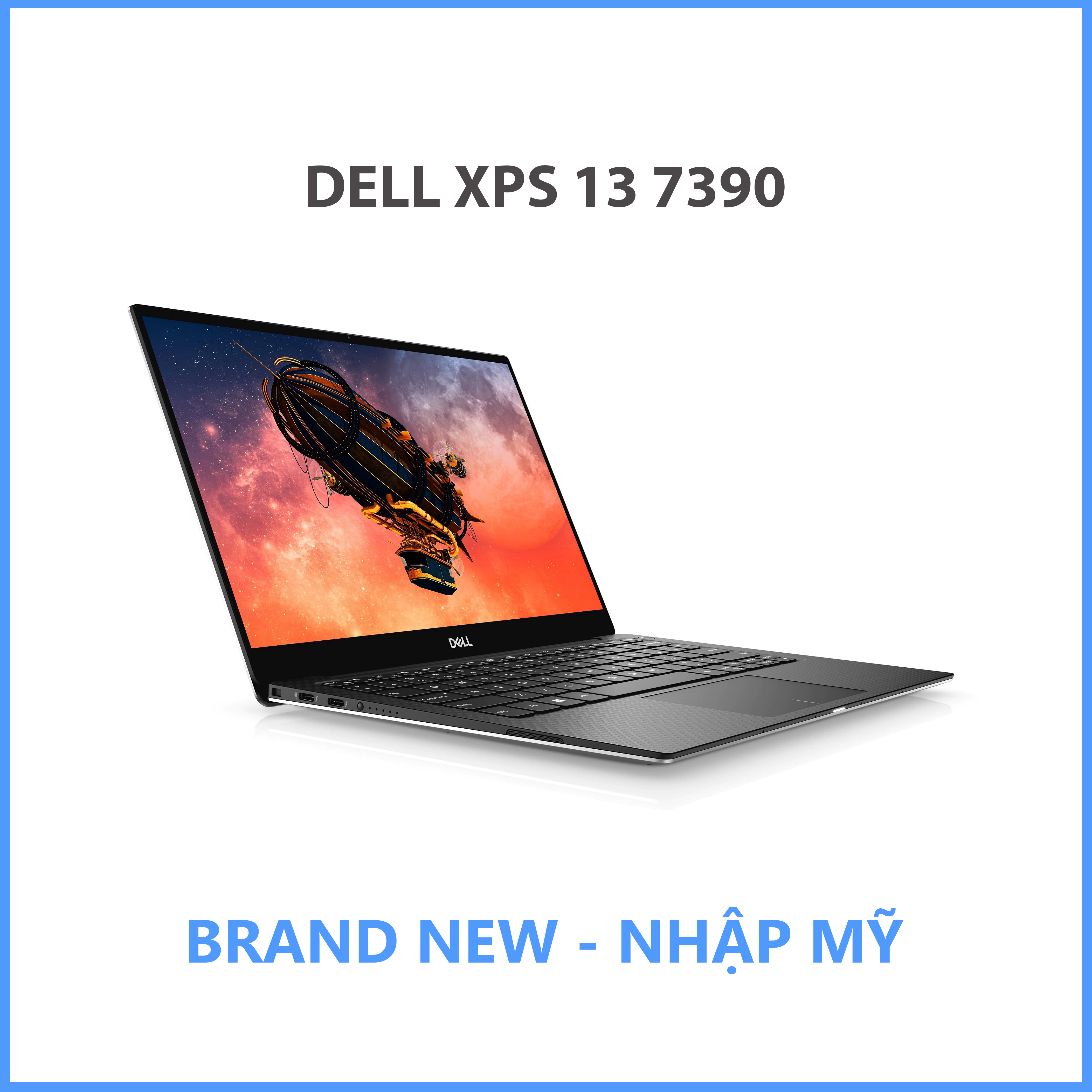 Laptop Dell XPS 13 7390 Core i5-10210U / 8GB / 256GB / Full HD, Windows 10 - Hàng Nhập Khẩu