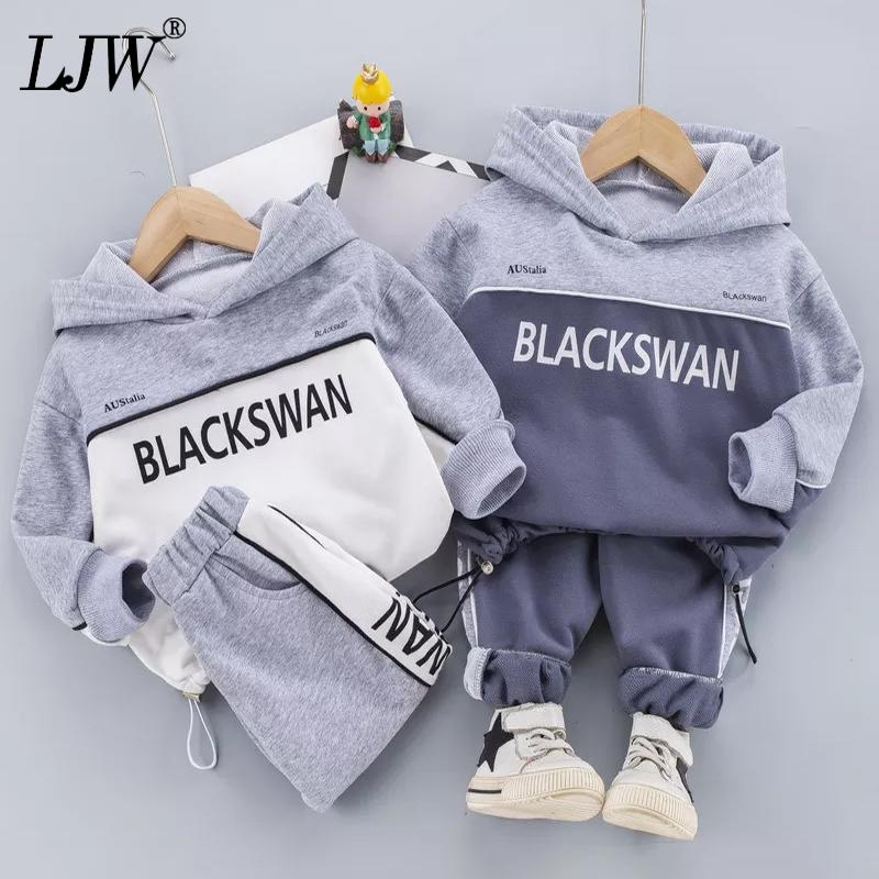 2021 Mới Cho Bé Bé Trai Bộ Quần Áo Mùa Xuân Tập Đi Cho Bé Trai Bé Gái Ấm Có Mũ Áo Khoác Quần Phù Hợp Với Trẻ Em Dày Phù Hợp Với Áo Bộ Quần Áo