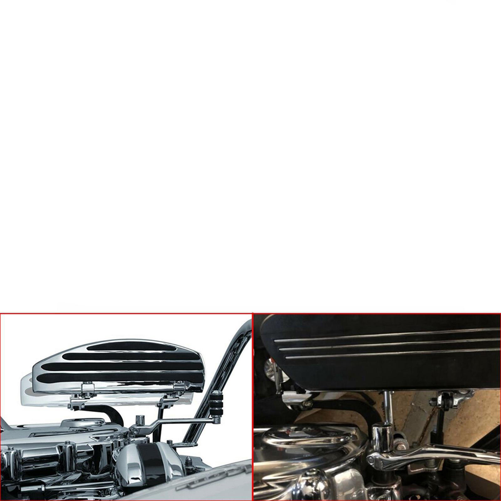 Aluminum Alloy Motorcycle Driver Floorboard Relocation Brackets Kit for Trikes