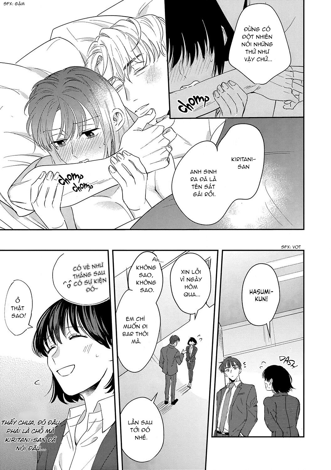 tình yêu của tôi và cấp trên chapter 9.1 10