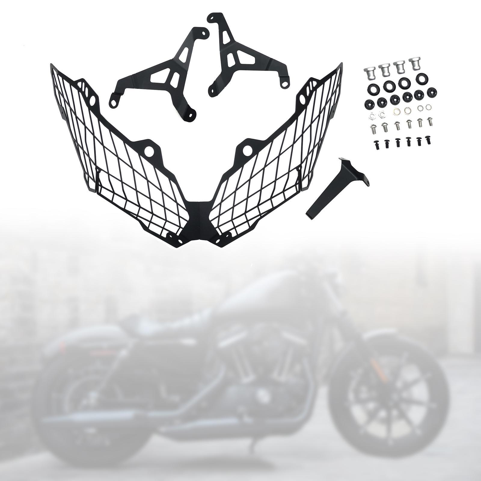 Headlight Mesh Grill, Motorbike Headlight Protector Guard, Motorcycle Front Headlight Grille Guard for VERSYS650 Parts Replacement