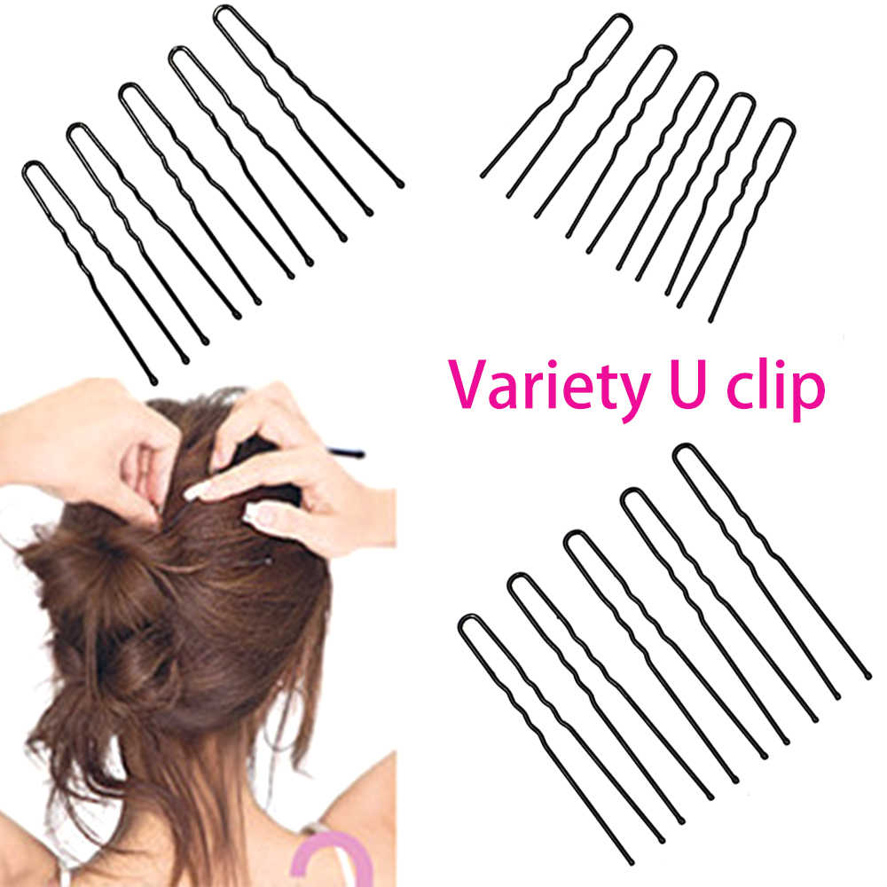 Kẹp Ghim Chữ U Gói 16 đến 20 Chiếc, Thiết Kế Nhỏ Tiện Dụng, Dễ Dùng, Cài Gọn Gàng Và Nhanh Chóng Tạo Các Kiểu Tóc Đẹp Cho Sự Kiện, Chụp Ảnh