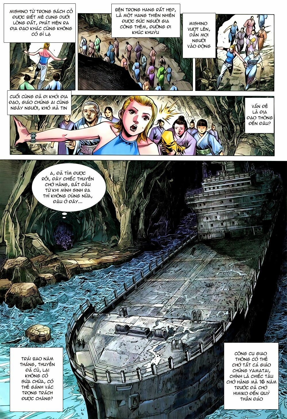 thạch hắc long truyện chapter 91 2