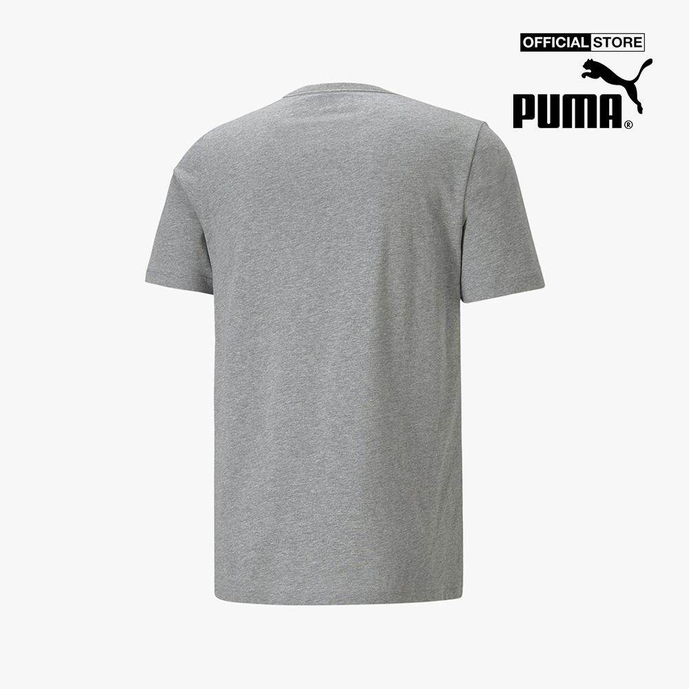 PUMA - Áo thun thể thao nam ngắn tay Essentials Small Logo Train 586668