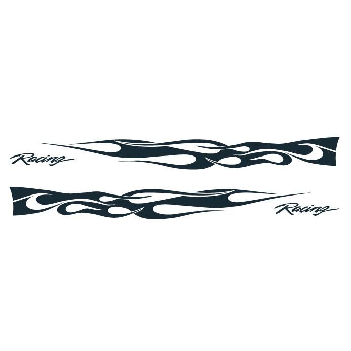 Tem dán sườn xe trang trí xe Ford, huynhdai, honda, xe bán tải, xe 5 chỗ xe SUV, xe 7 chỗ