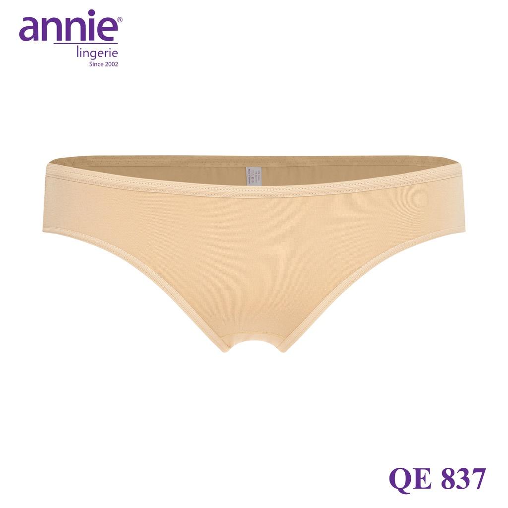 Combo 5 quần lót nữ trơn vải cotton annie QE837 form basic trẻ trung năng động, thoáng mát ( màu giao ngẫu nhiên)