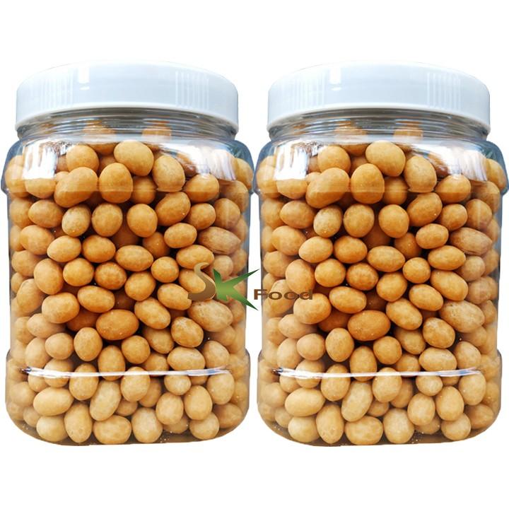 1KG ĐẬU PHỘNG CỐT DỪA SẤY GIÒN HIỆU SK FOOD