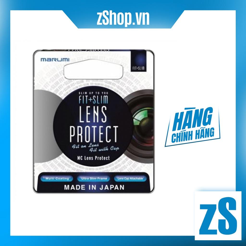 Kính Lọc Marumi Fit &amp; Slim Lens Protect Size 62mm (Hàng Chính Hãng)