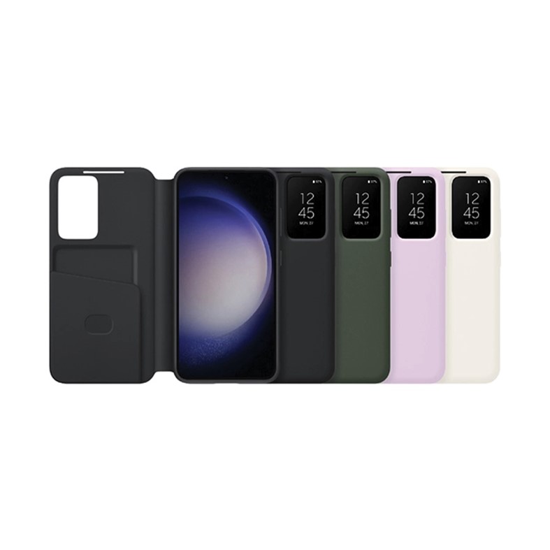 Bao da Smart Clear View Cover dành cho Samsung Galaxy S23/ S23+/ S23 Ultra 5G