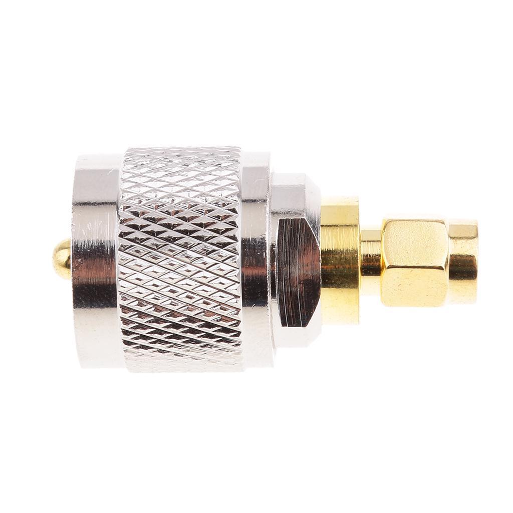 PL-259 Male Plug  Male RF Radio Coax Adapter Converter Connector