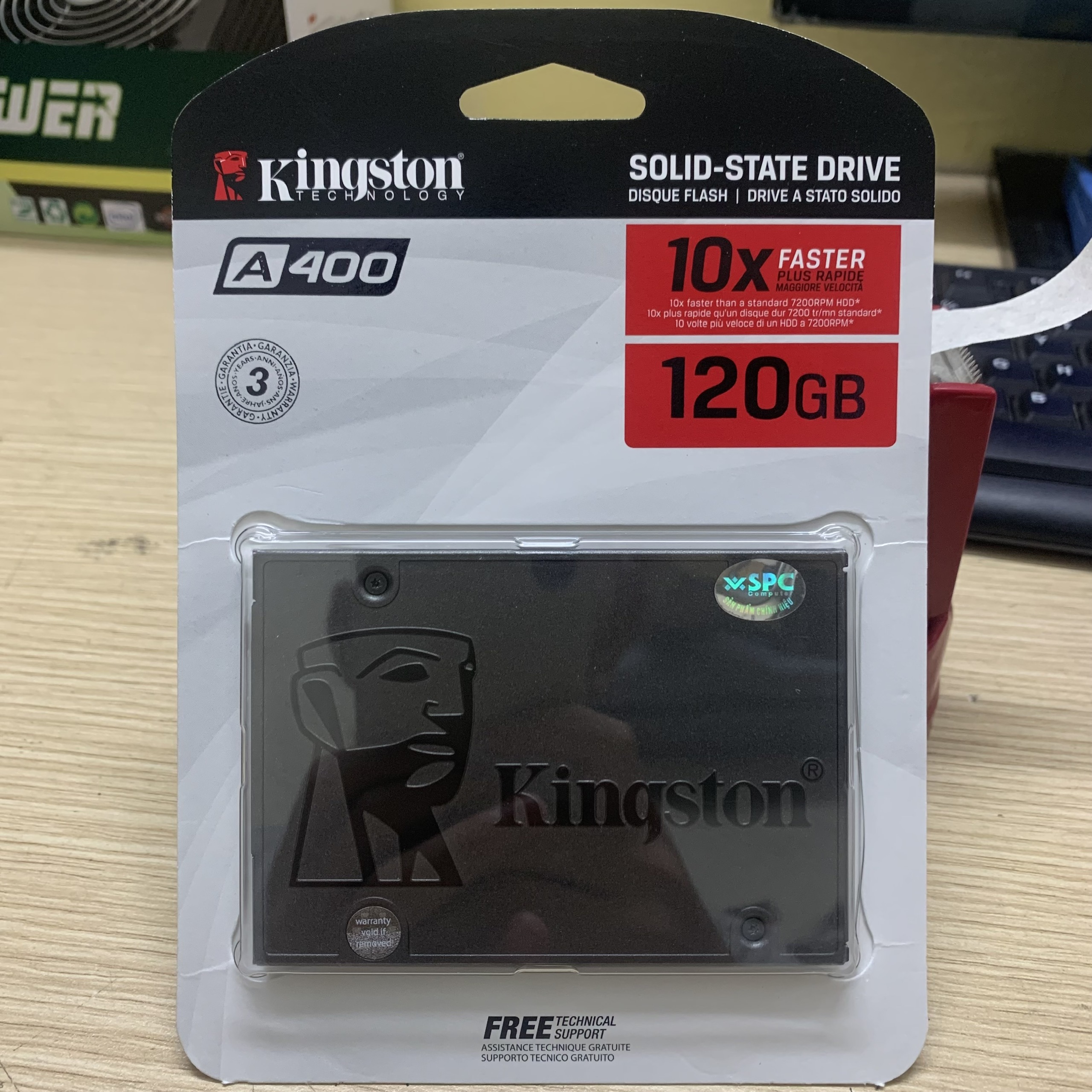 Ổ cứng SSD Kingston A400 120Gb/240Gb/480Gb sata 3 2.5''- Hàng chính hãng
