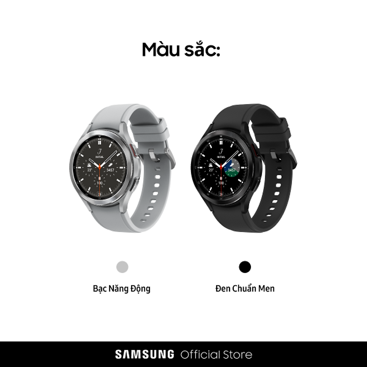 Đồng hồ thông minh Samsung Galaxy Watch4 Classic SM-R880NZSAXXV ( Bạc Năng Động ) - ĐÃ KÍCH HOẠT BẢO HÀNH ĐIỆN TỬ - Hàng Chính Hãng