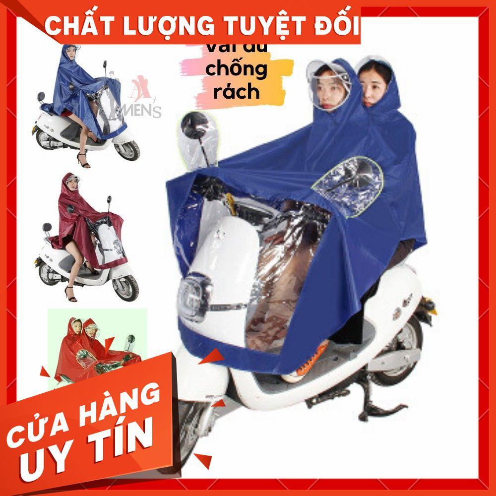 Áo Mưa Phản Quang Vải Dù [ Loại 1] , Áo Mưa 2 Đầu Chống Rách Có Kính Che Mặt Cao Cấp còn hàng.