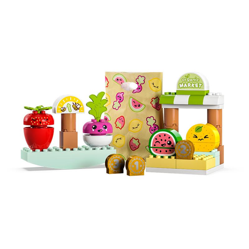 Đồ Chơi Lắp Ráp LEGO Khu Chợ Rau Củ Hữu Cơ 10983
