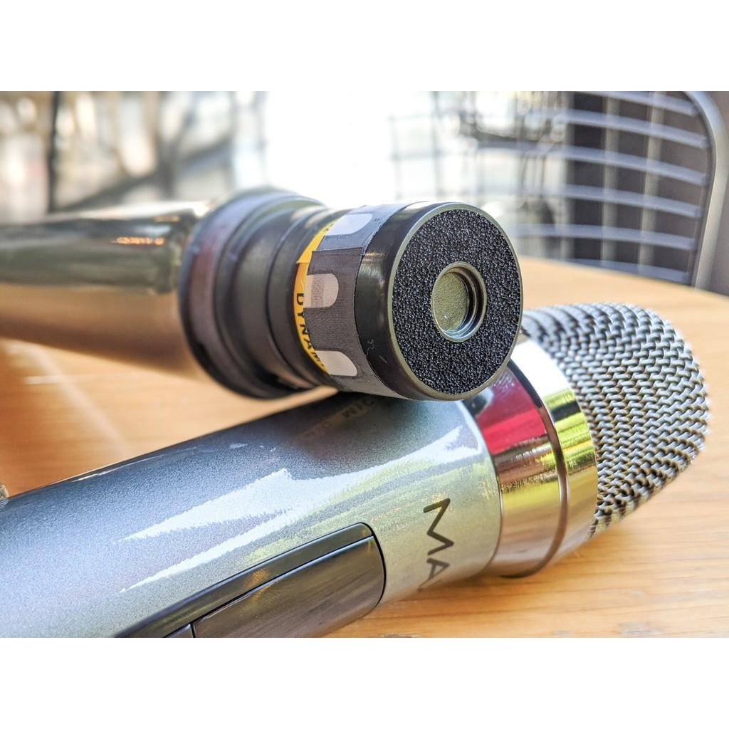 Đầu thu micro đa năng max 39 karaoke không dây hàng chuẩn bảo hành 12 tháng
