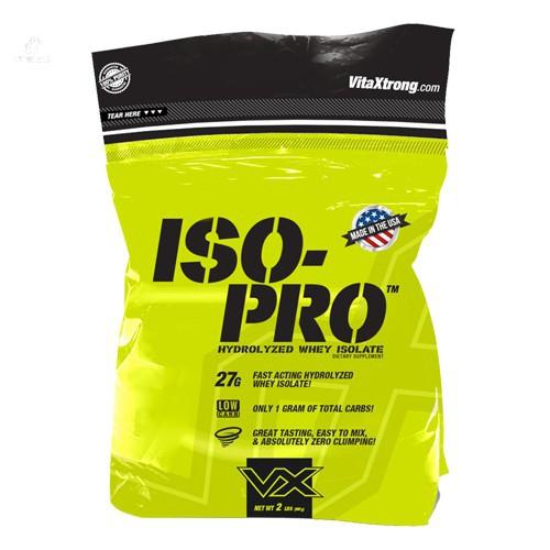 Iso Pro Sữa Tăng Cơ 100% Hydrolyzed Whey Isolate Vitaxtrong Iso Pro 2lbs (0.9 KG)