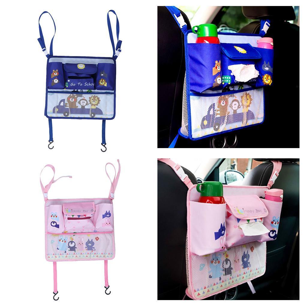 Auto Seat Back Multi-Pocket Storage Bag Organizer Holder Hanger