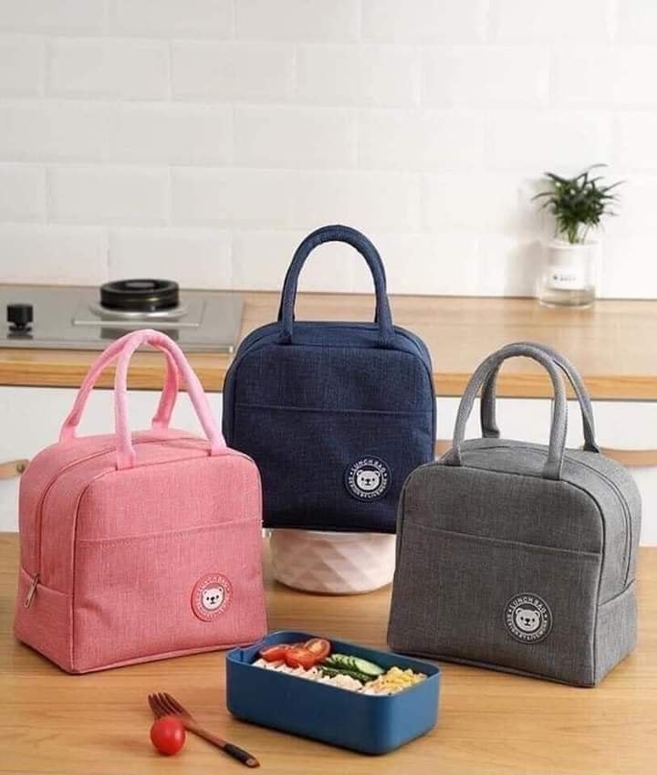Túi giữ nhiệt đựng cơm cao cấp có lớp tráng bạc kích thước 23*21*13 cm