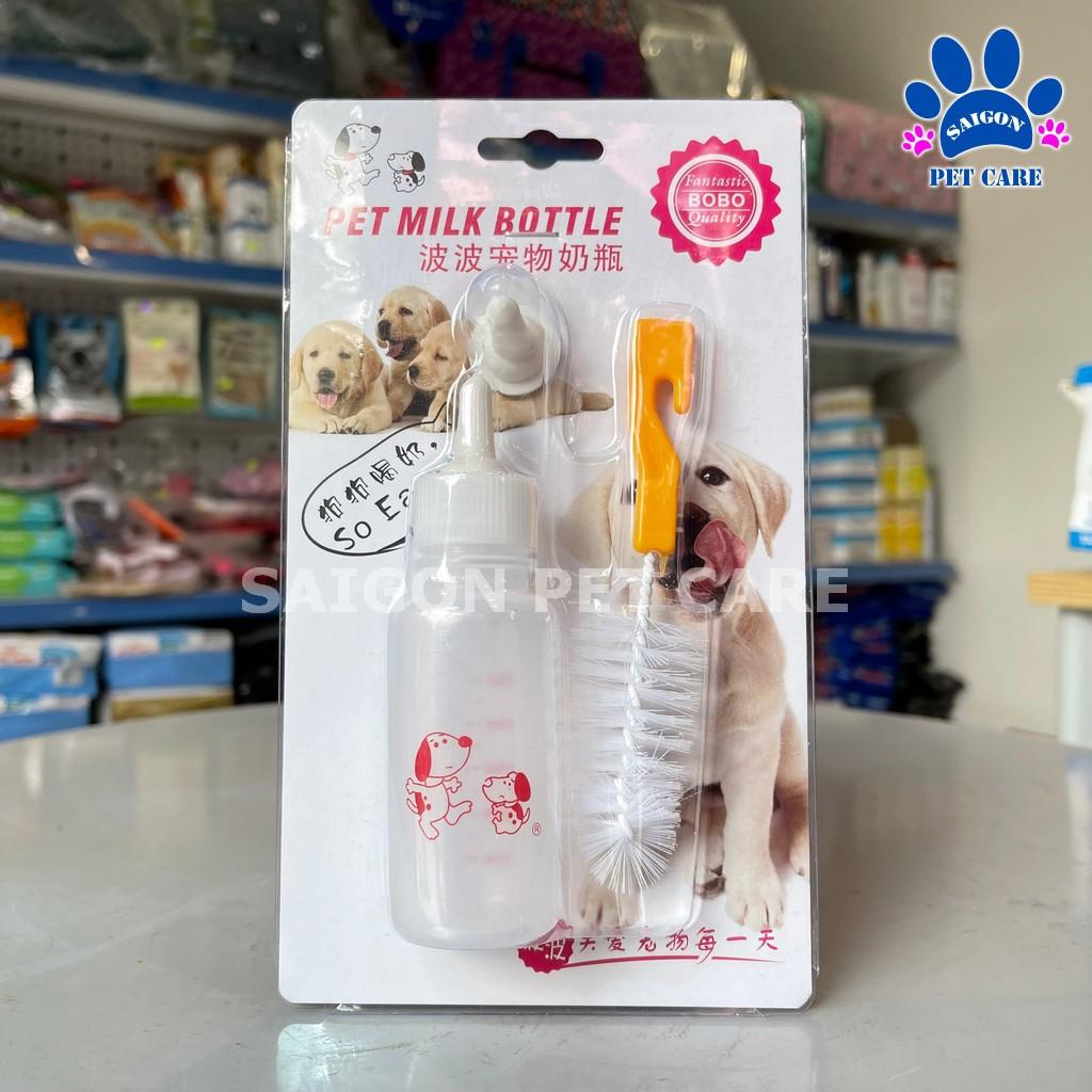 Bộ bình sữa Bobo Pet Milk Bottle dành cho chó mèo, thú cưng