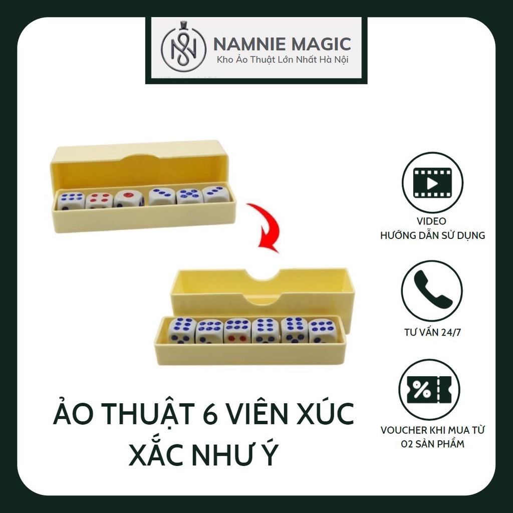 Ảo Thuật 6 Viên Xúc Xắc Như Ý, Biến Tất Cả Xí Ngầu Thành 1 Mặt, Đạo Cụ Đường Phố, Đồ Chơi Sáng Tạo, Trí Tuệ Cho Bé