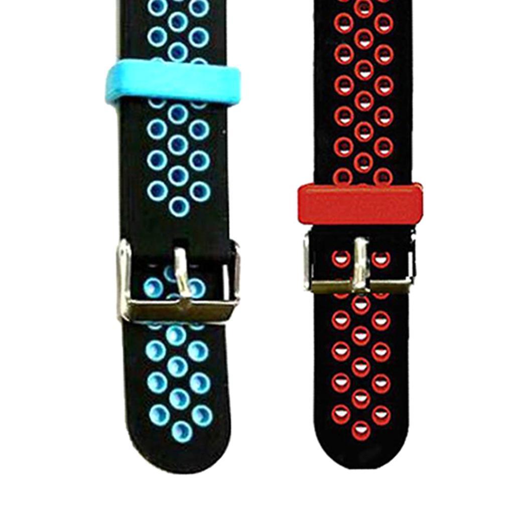 20mm Universal Watch Band, Premium Soft Silicone Adjustable Replacement Strap