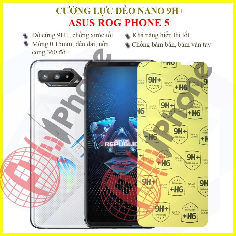 Dán cường lực dẻo nano dành cho Asus ROG Phone 5