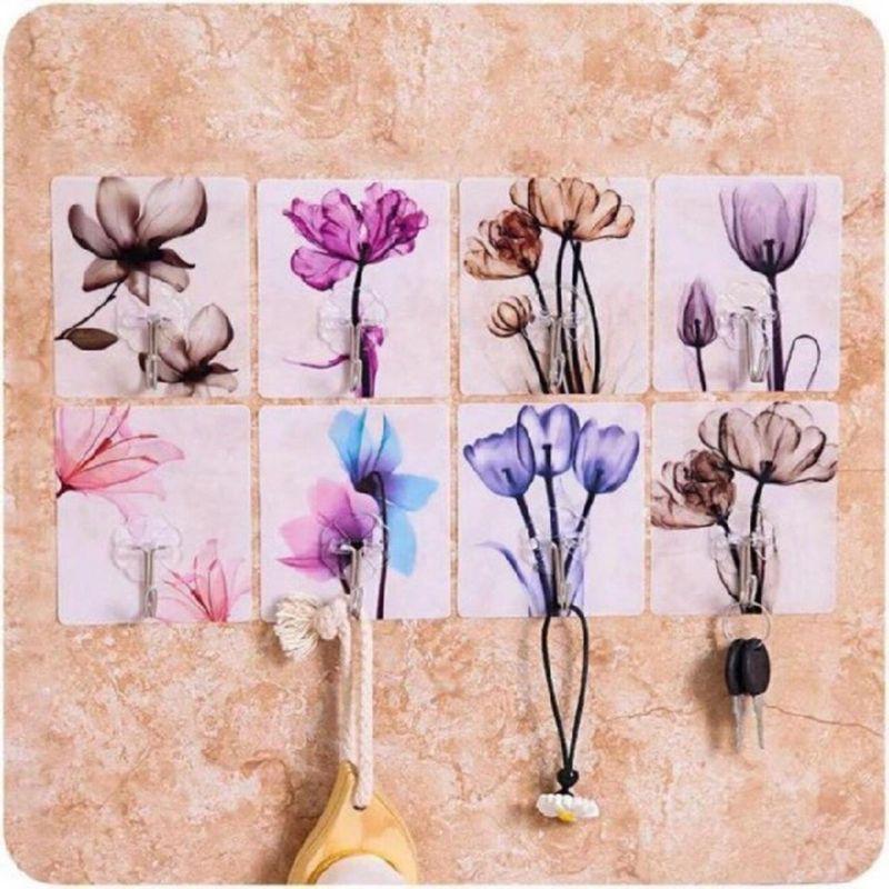 Sỉ 100 Móc Dán Tường 3D Nhiều Mẫu Mã