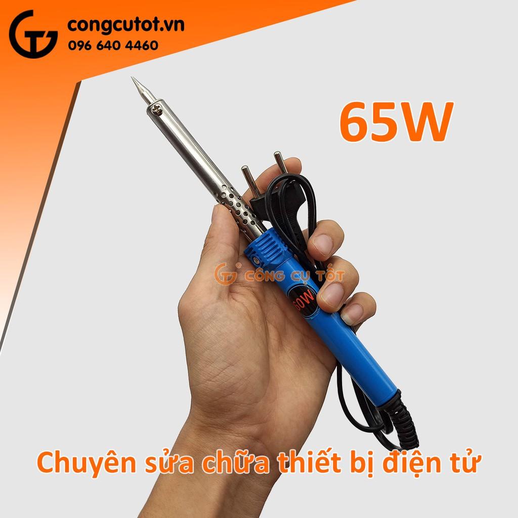 Mỏ hàn nhiệt 60W mũi nhọn cán nhựa