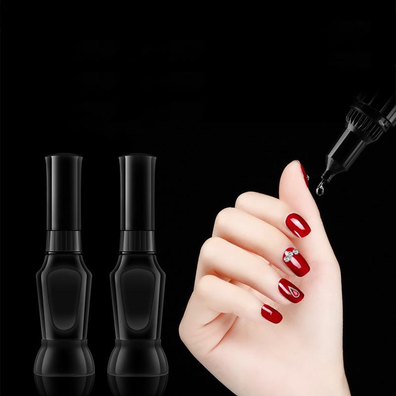 Lọ keo dán đá trang trí móng tay nghệ thuật nhanh khô 2 đầu tiện lợi