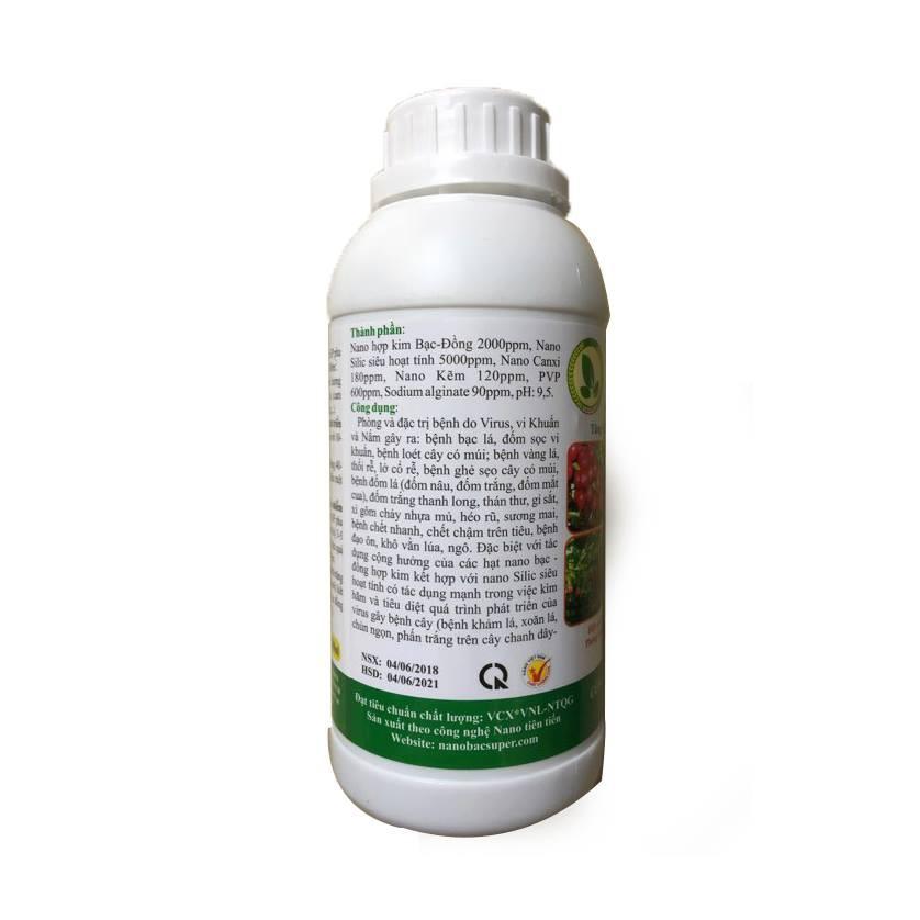 Nano Bạc Đồng 500ml