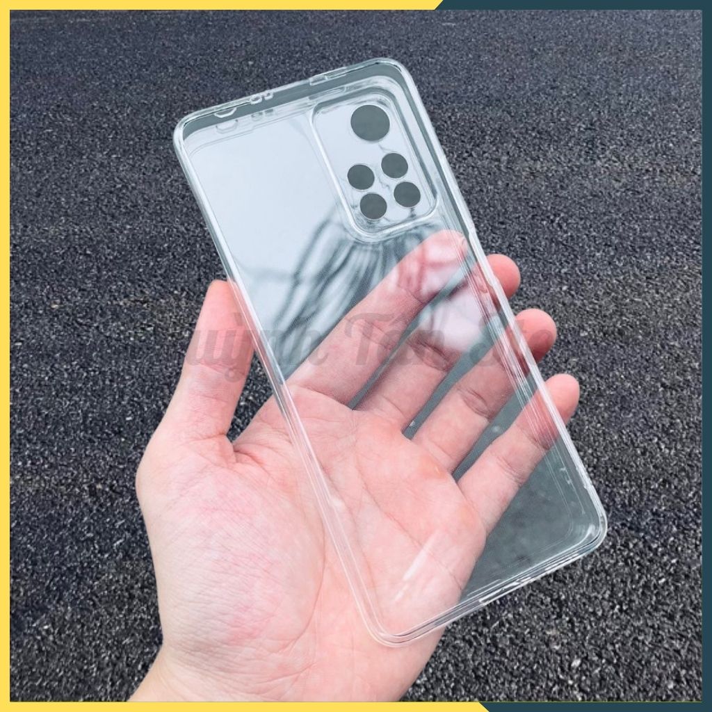 Ốp lưng trong suốt silicon GOR dành cho redmi note 11 pro plus bảo vệ camera dẻo siêu mỏng - Hàng nhập khẩu